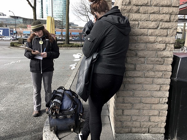 Homeless Count, Photo by: Amy Reid