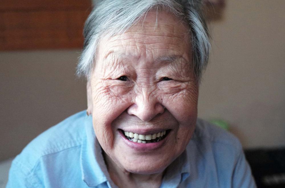 Senior Citizen smiling