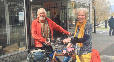 Donors Riding Bikes