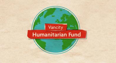 Vancity Humanitarian Fund graphic