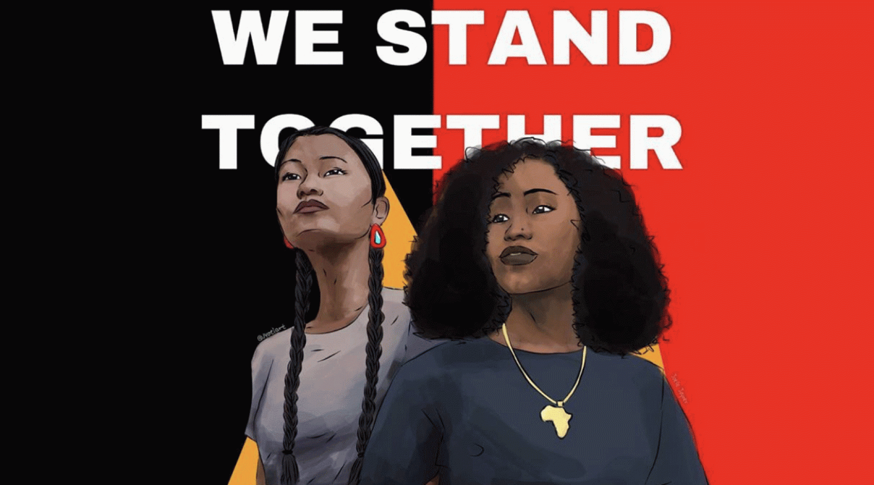 "We Stand Together" artwork